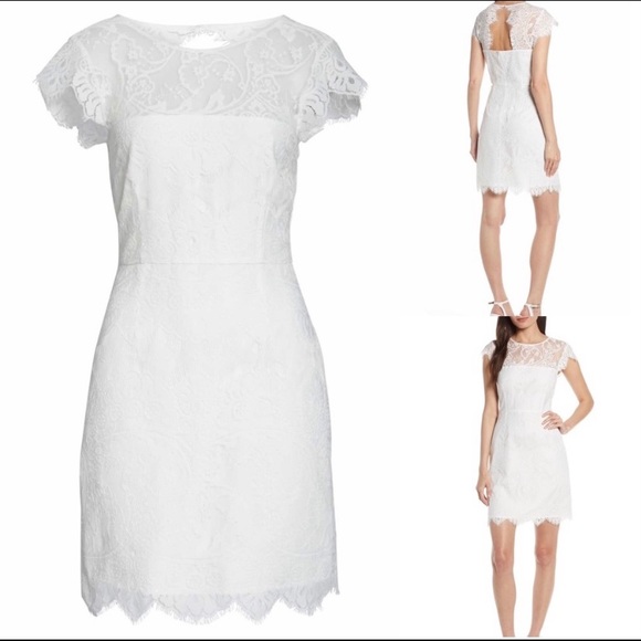 Bb Dakota white lace dress - Picture 3 of 5